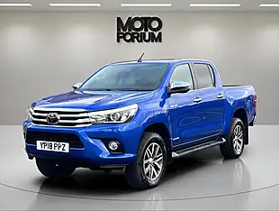 Used 2018 Toyota Hilux Invincible Blue - Interior and Exterior details 11