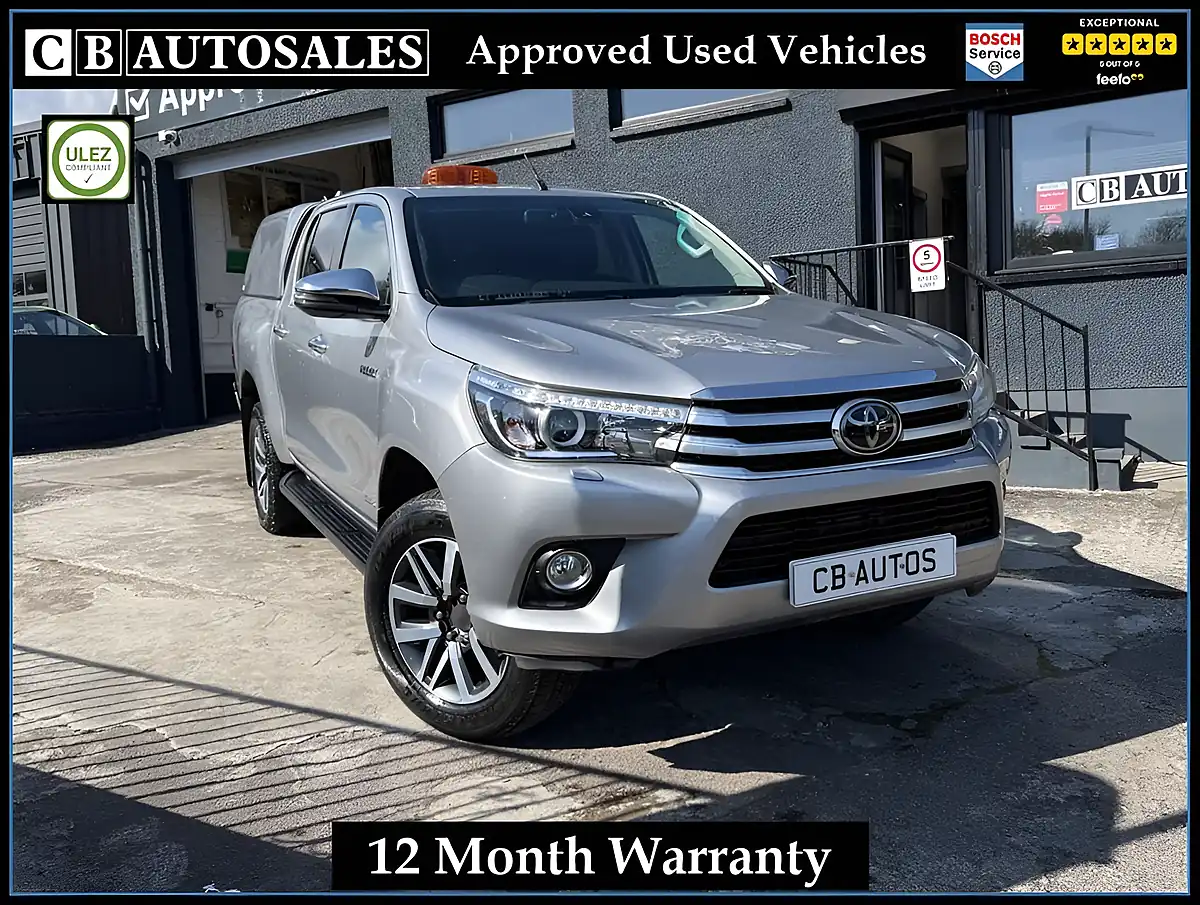 Used 2018 Toyota Hilux Invincible Silver - Front View