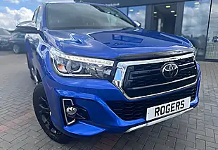 Used 2018 Toyota Hilux Invincible X Limited Edition Nebula Blue Metallic - Interior and Exterior details 4