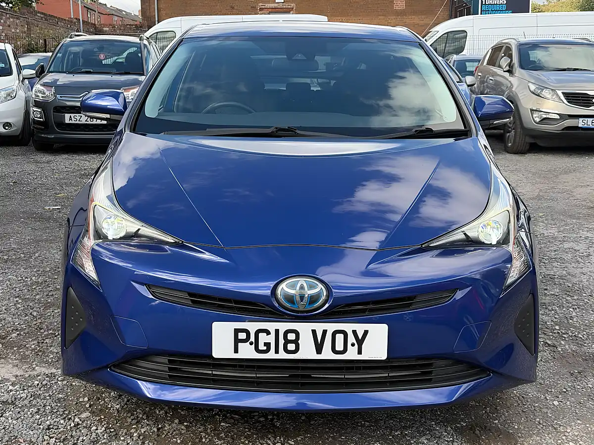 Used 2018 Toyota Prius Active Blue - Interior and Exterior details 2