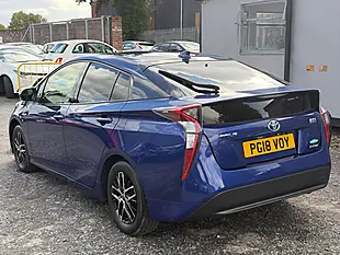 Used 2018 Toyota Prius Active Blue - Interior and Exterior details 5