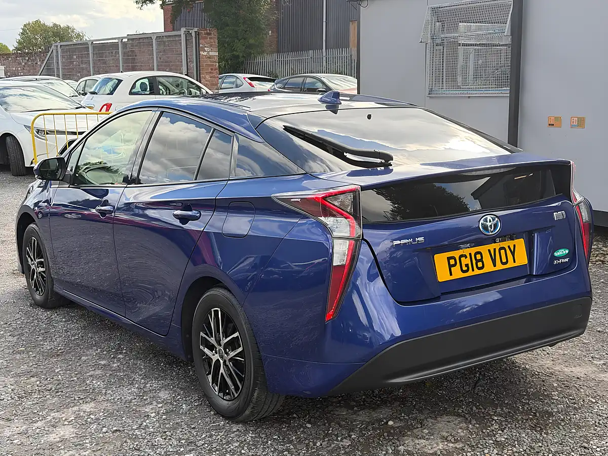 Used 2018 Toyota Prius Active Blue - Interior and Exterior details 5