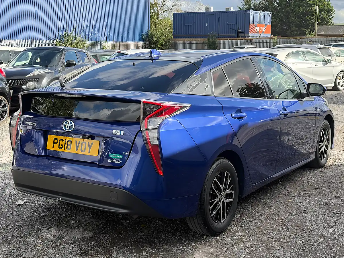 Used 2018 Toyota Prius Active Blue - Interior and Exterior details 6
