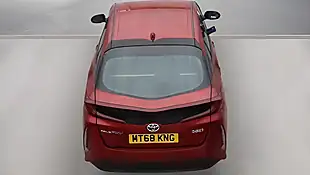 Used 2018 Toyota Prius Business Edition Plus Red - Interior and Exterior details 13