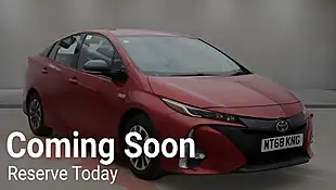 Used 2018 Toyota Prius Business Edition Plus Red - Interior and Exterior details 16