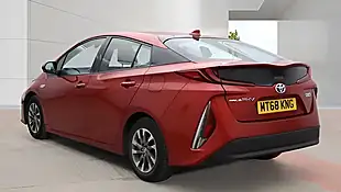 Used 2018 Toyota Prius Business Edition Plus Red - Interior and Exterior details 9