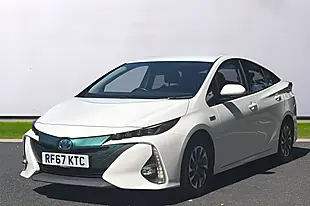 Used 2018 Toyota Prius Business Edition Plus White - Interior and Exterior details 3