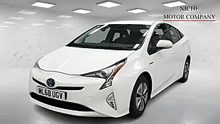 Used 2018 Toyota Prius Business Edition White - Interior and Exterior details 2
