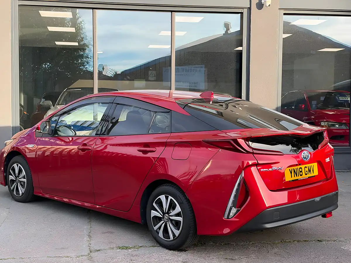 Used 2018 Toyota Prius Excel Red - Interior and Exterior details 6
