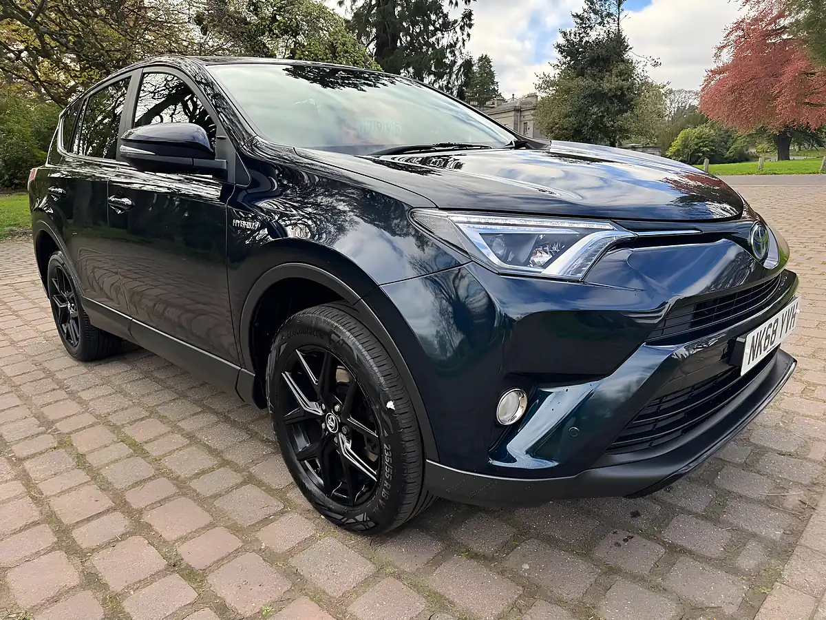 Used 2018 Toyota RAV4 Excel Blue - Interior and Exterior details 11
