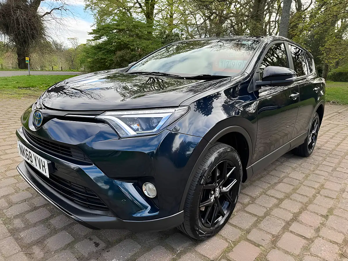 Used 2018 Toyota RAV4 Excel Blue - Interior and Exterior details 4