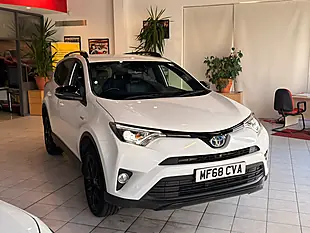 Used 2018 Toyota RAV4 Excel White - Interior and Exterior details 2