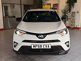 Used 2018 Toyota RAV4 Excel White - Interior and Exterior details 4