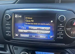 Used 2018 Toyota Yaris Excel Blue - Interior and Exterior details 14