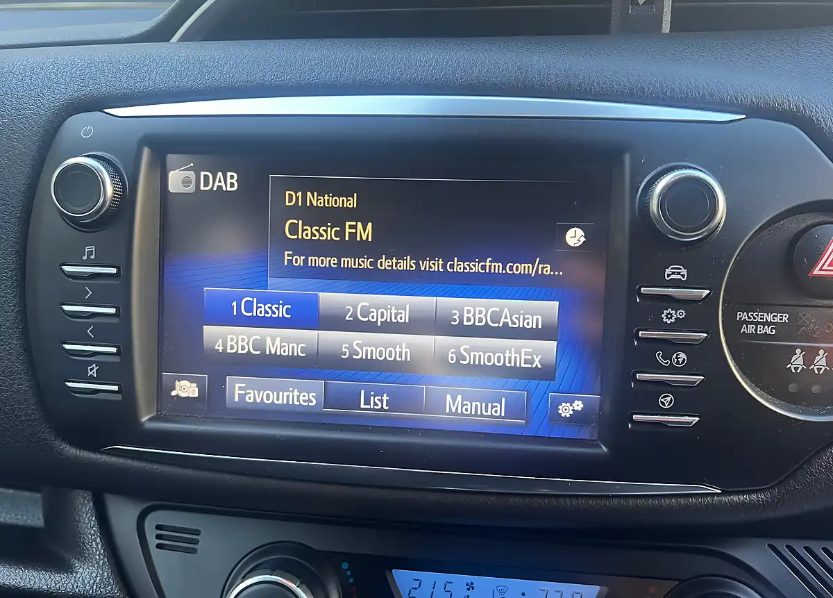 Used 2018 Toyota Yaris Excel Blue - Interior and Exterior details 14