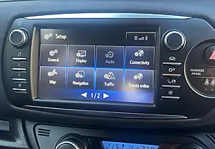 Used 2018 Toyota Yaris Excel Blue - Interior and Exterior details 15