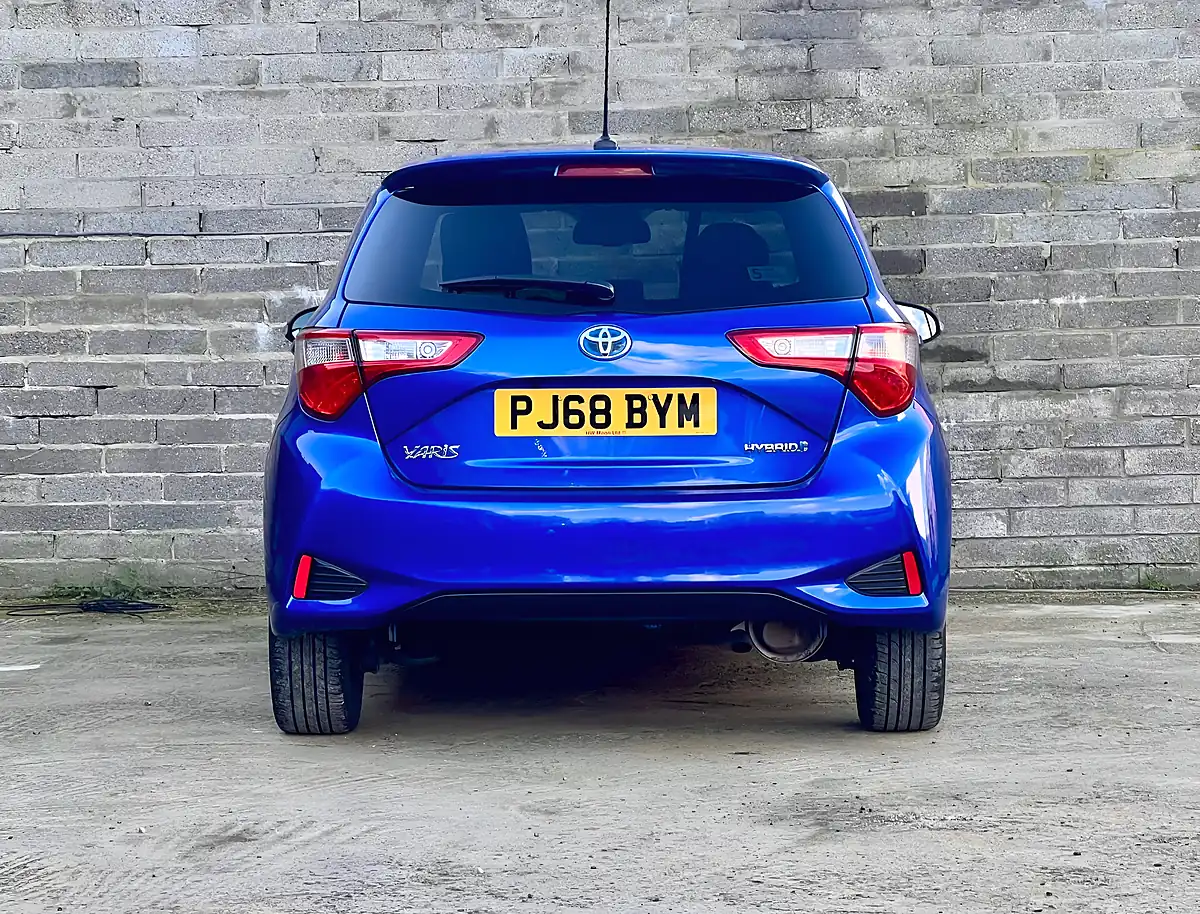 Used 2018 Toyota Yaris Excel Blue - Interior and Exterior details 5