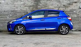 Used 2018 Toyota Yaris Excel Blue - Interior and Exterior details 6