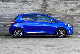 Used 2018 Toyota Yaris Excel Blue - Interior and Exterior details 7