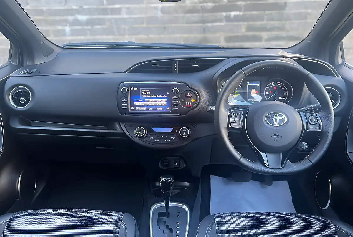 Used 2018 Toyota Yaris Excel Blue - Interior and Exterior details 9