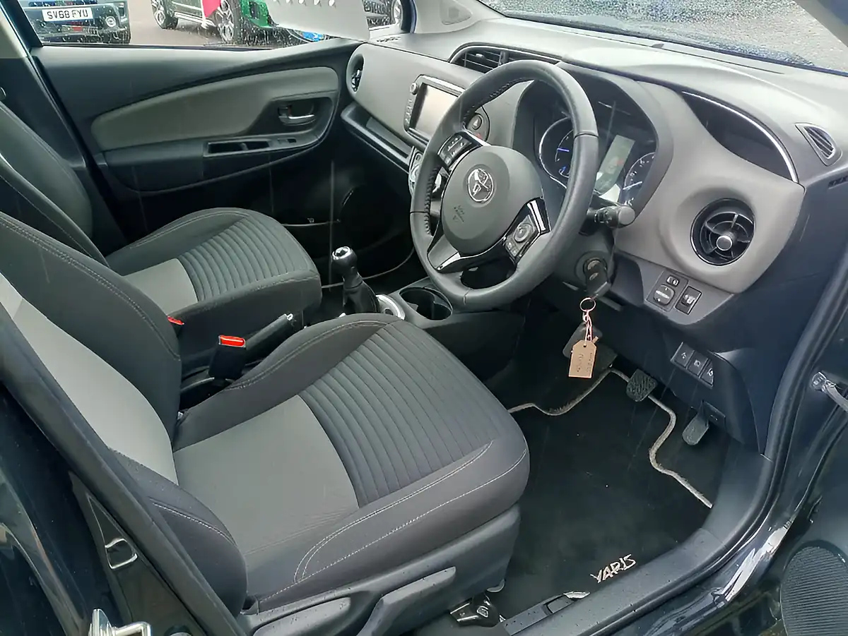 Used 2018 Toyota Yaris Icon Black - Interior and Exterior details 9