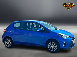 Used 2018 Toyota Yaris Icon Nebula Blue - Interior and Exterior details 14