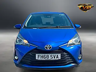 Used 2018 Toyota Yaris Icon Nebula Blue - Interior and Exterior details 4