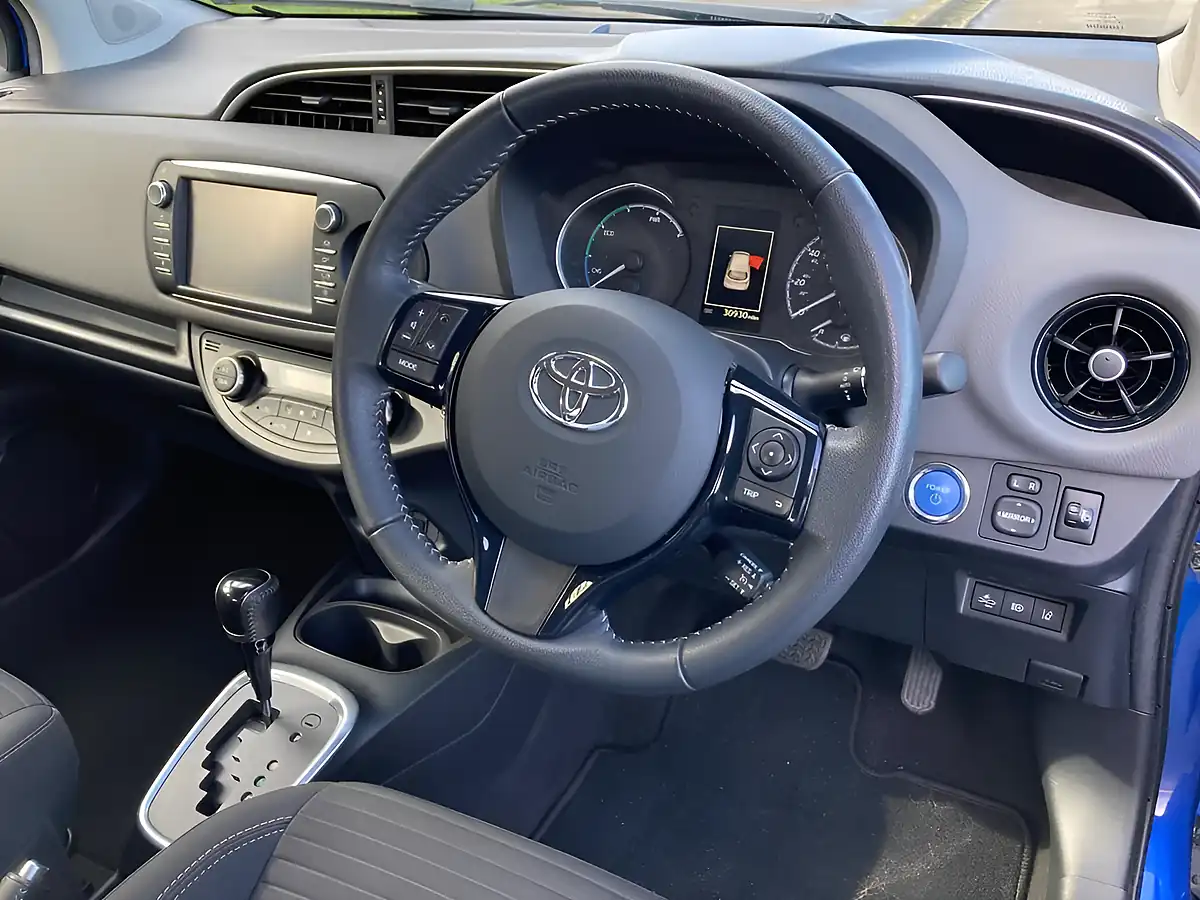 Used 2018 Toyota Yaris Icon Tech Blue - Interior and Exterior details 14