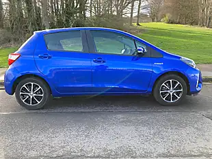 Used 2018 Toyota Yaris Icon Tech Blue - Interior and Exterior details 2