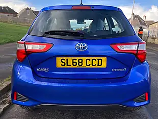 Used 2018 Toyota Yaris Icon Tech Blue - Interior and Exterior details 4