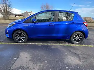 Used 2018 Toyota Yaris Icon Tech Blue - Interior and Exterior details 6