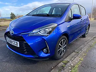 Used 2018 Toyota Yaris Icon Tech Blue - Interior and Exterior details 7