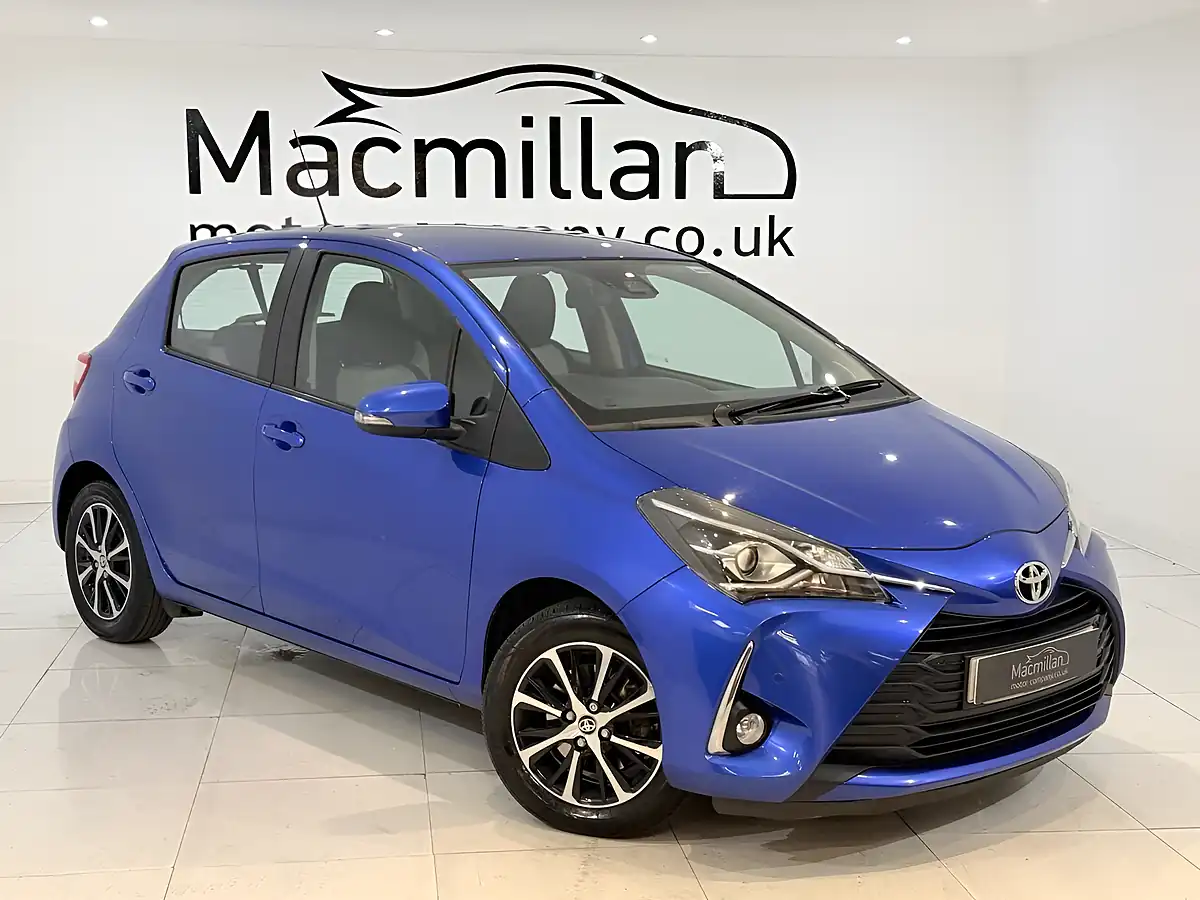 Used 2018 Toyota Yaris Icon Tech Blue - Interior and Exterior details 2