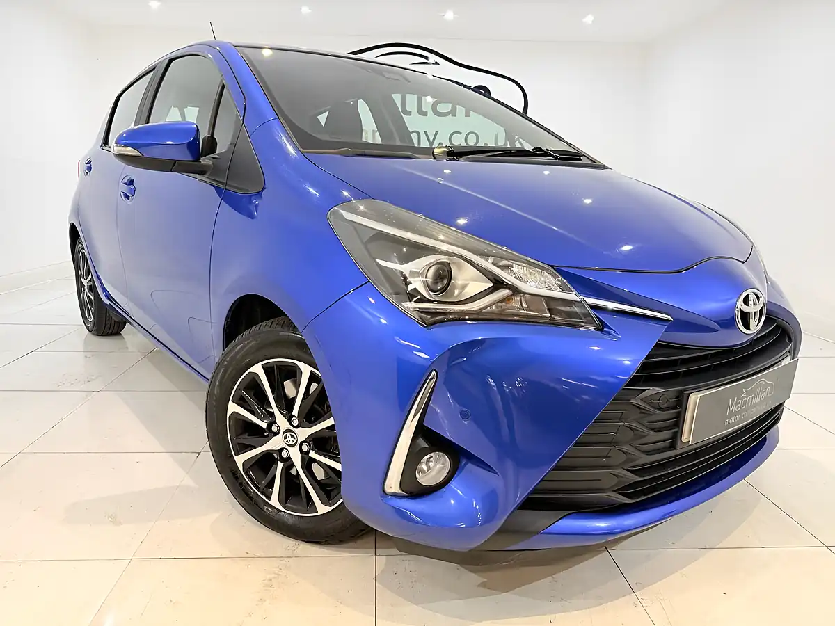 Used 2018 Toyota Yaris Icon Tech Blue - Interior and Exterior details 5