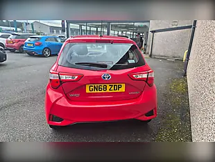 Used 2018 Toyota Yaris Icon Tech Red - Interior and Exterior details 12