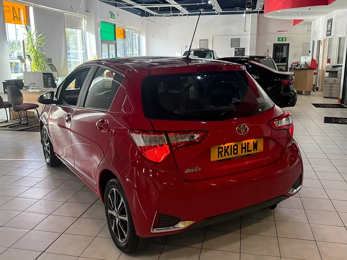 Used 2018 Toyota Yaris Icon Tech Red - Interior and Exterior details 6