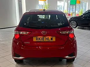 Used 2018 Toyota Yaris Icon Tech Red - Interior and Exterior details 8