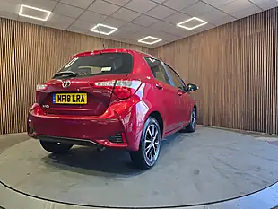 Used 2018 Toyota Yaris Icon Tech Red - Interior and Exterior details 8