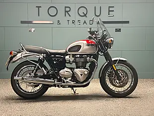 Used 2018 Triumph Bonneville T120 Roadster/Retro Red - Interior and Exterior details 2