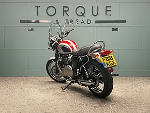 Used 2018 Triumph Bonneville T120 Roadster/Retro Red - Interior and Exterior details 6