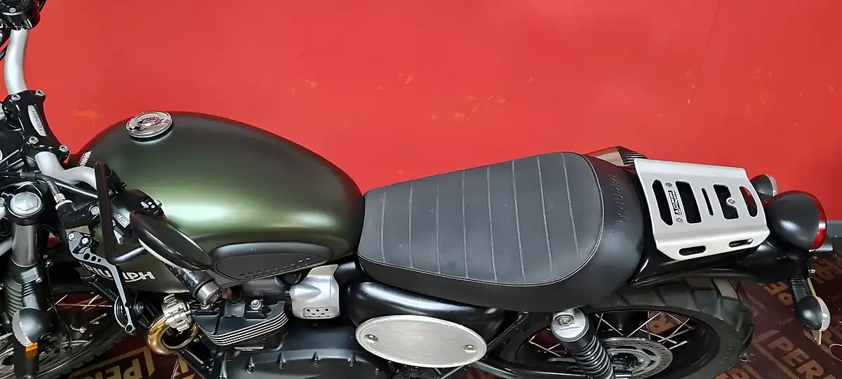 Used 2018 Triumph Scrambler 900 Street Scrambler Green - Interior and Exterior details 15