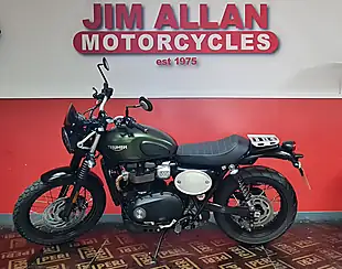 Used 2018 Triumph Scrambler 900 Street Scrambler Green - Interior and Exterior details 2