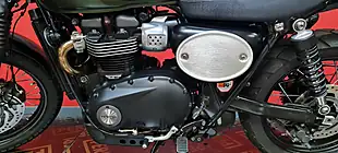 Used 2018 Triumph Scrambler 900 Street Scrambler Green - Interior and Exterior details 4