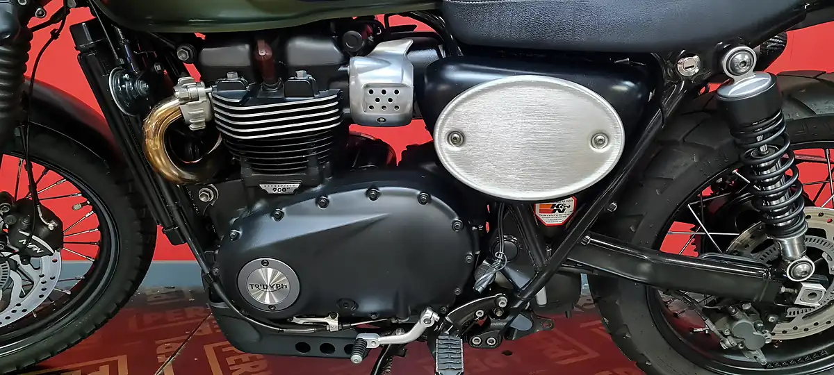 Used 2018 Triumph Scrambler 900 Street Scrambler Green - Interior and Exterior details 4