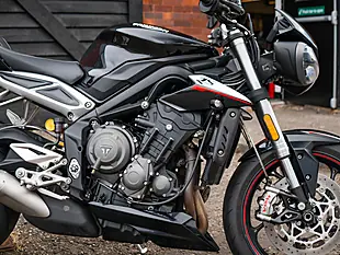 Used 2018 Triumph Street Triple RS Phantom Black - Interior and Exterior details 7