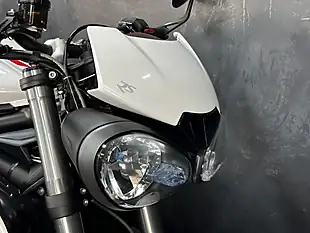 Used 2018 Triumph Street Triple RS White - Interior and Exterior details 12