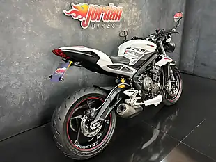 Used 2018 Triumph Street Triple RS White - Interior and Exterior details 6