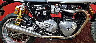 Used 2018 Triumph Thruxton 1200 R White - Interior and Exterior details 3