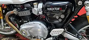 Used 2018 Triumph Thruxton 1200 R White - Interior and Exterior details 4