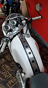 Used 2018 Triumph Thruxton 1200 R White - Interior and Exterior details 7